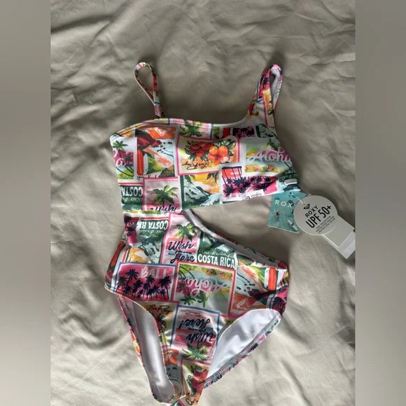 Roxy Love Roxy Sling One-Piece Swimsuit - Picture 3 of 9